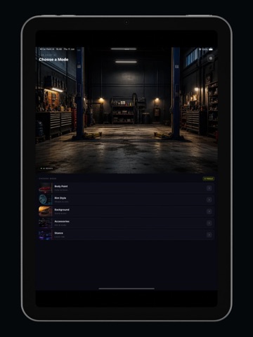Car Paint AI: Redesign Custom iPad screenshot