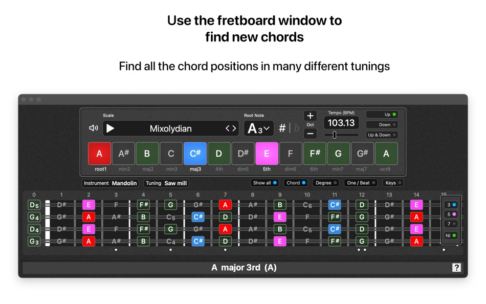 #6. ToneCalculator (macOS) Podle: Klaus Fecker