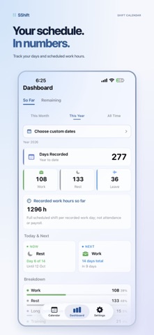 SShift — Shift Calendar Screenshot 2 of 6
