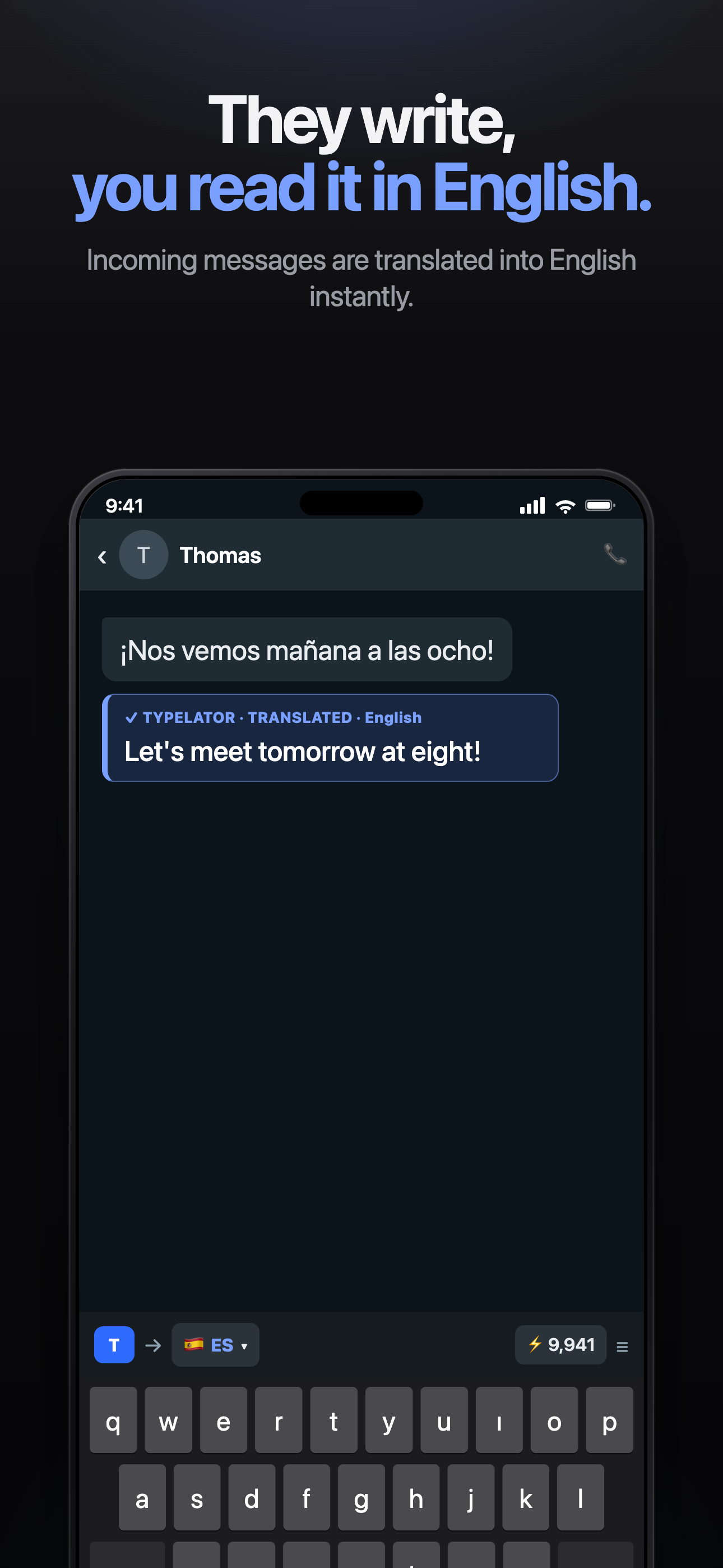 Typelator: Chat Translator screenshot 2