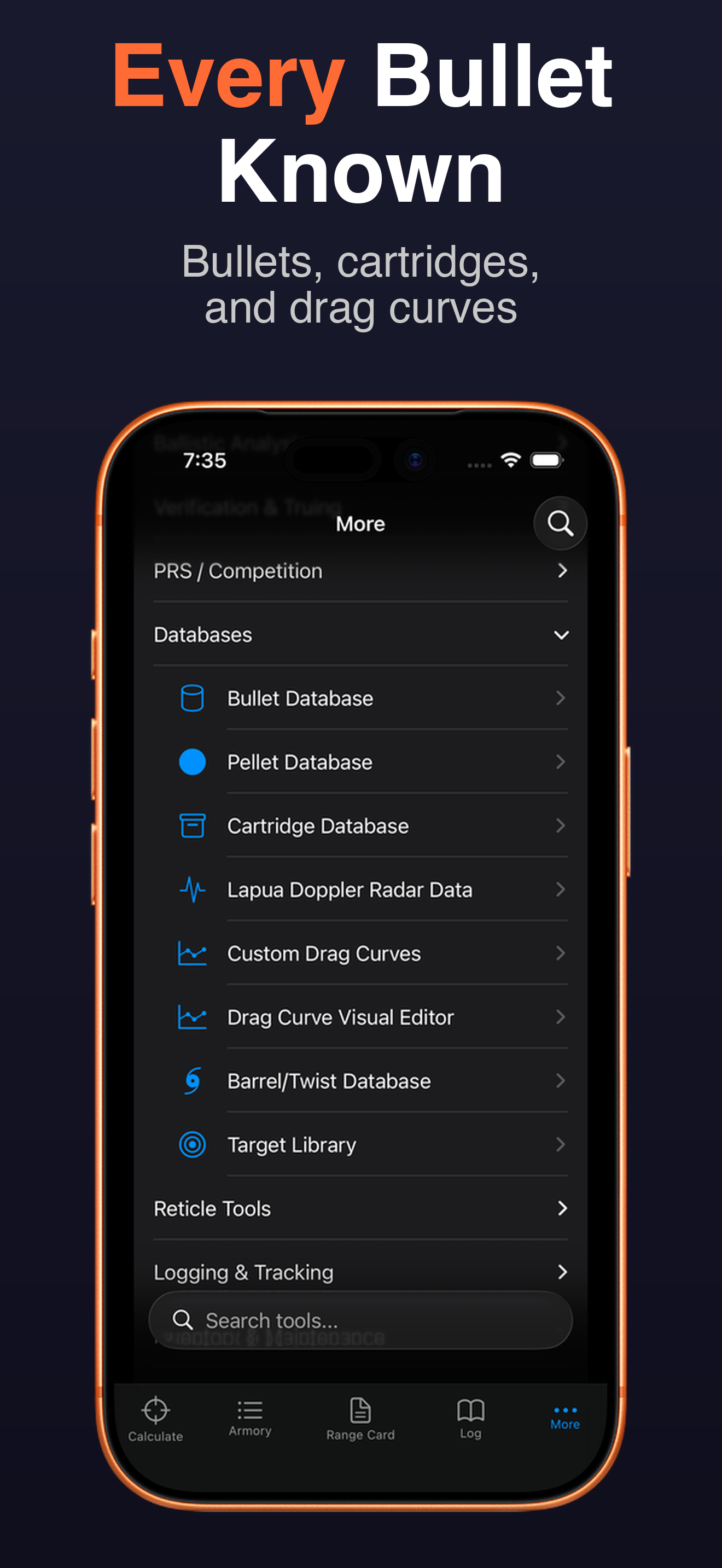 Zima: Ballistics Calculator screenshot 8
