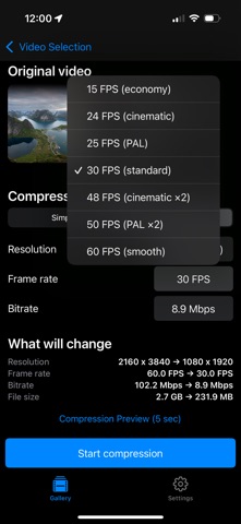 Shrinka – Video Compressor Screenshot 7 of 8