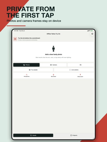 App screenshot