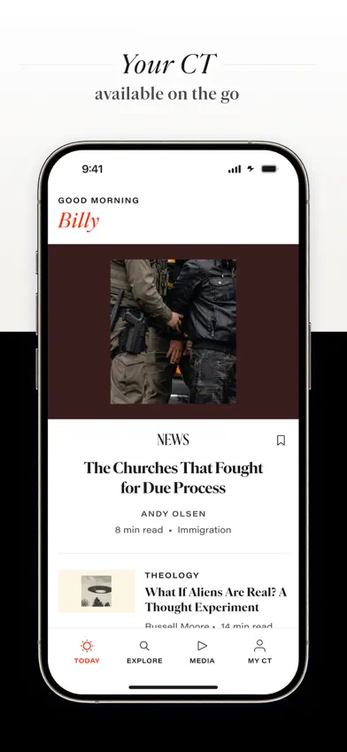 Christianity Today screenshot 1