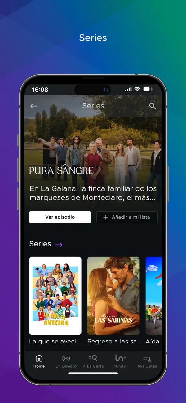 Screenshot #3 pour Mediaset Infinity España