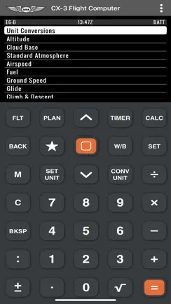 CX-3 Flight Computer iPhone image 1