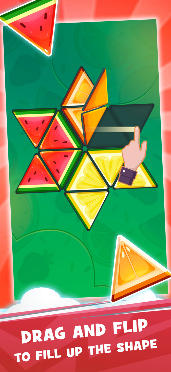 Fruitzle Folding Puzzle Game