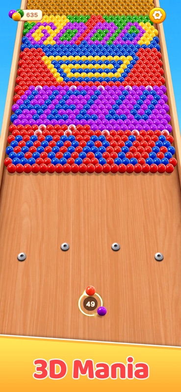 3D Bubble - Jogos Bolinha screenshot 2