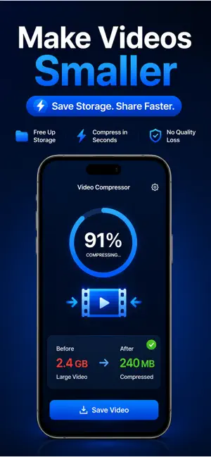 Video Compress & Shrink Video screenshot 2