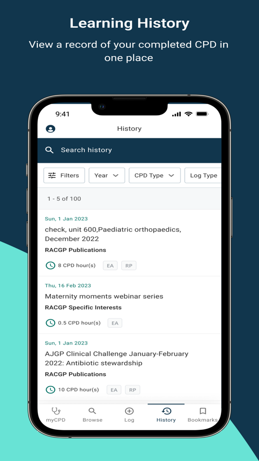 #6. myCPD (iOS) 由: The Royal Australian College of General Practitioners