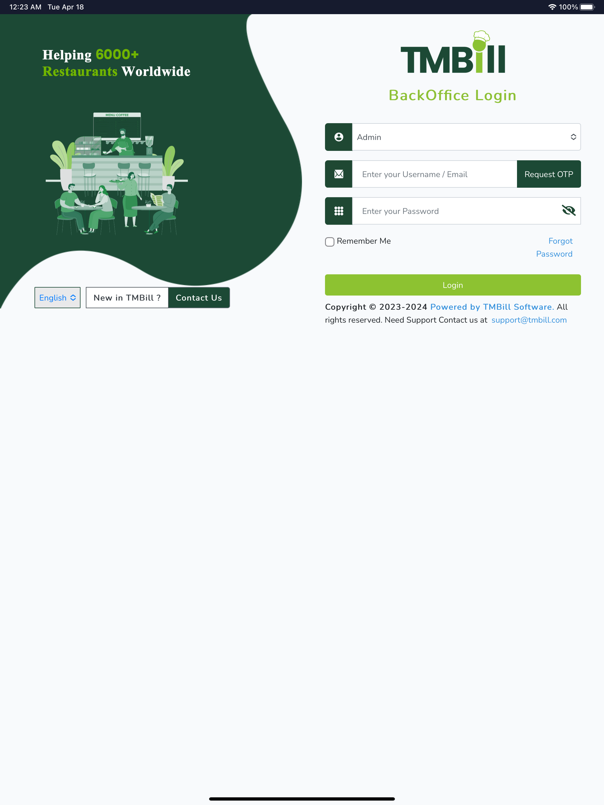 TMBill Merchant screenshot 6