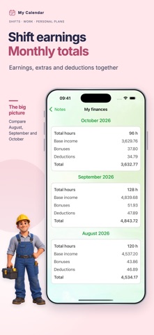 My Calendar - Shift schedule Screenshot 7 of 7