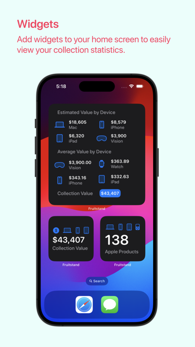 Fruitstand: Device Collection Screenshot