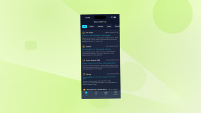 Screenshot #1 pour AstronomyObservationLog!