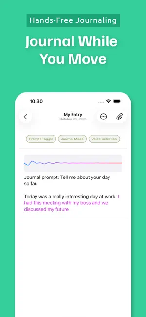 Rambler: Voice Journal & Diary screenshot 2
