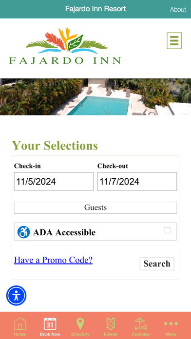 Screenshot #2 pour Fajardo Inn Resort App
