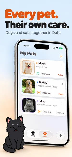 Pet Care Log & Reminders: Dote screenshot 4