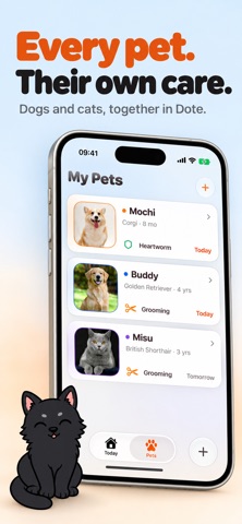 Pet Care Log & Reminders: Dote Screenshot 4 of 7