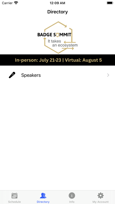 Badge Summit 2025 Screenshot 2 of 2