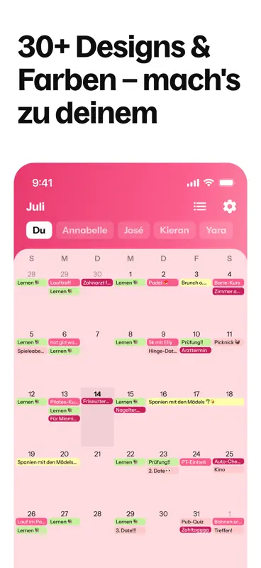 Howbout: shared calendar screenshot 6 of 7