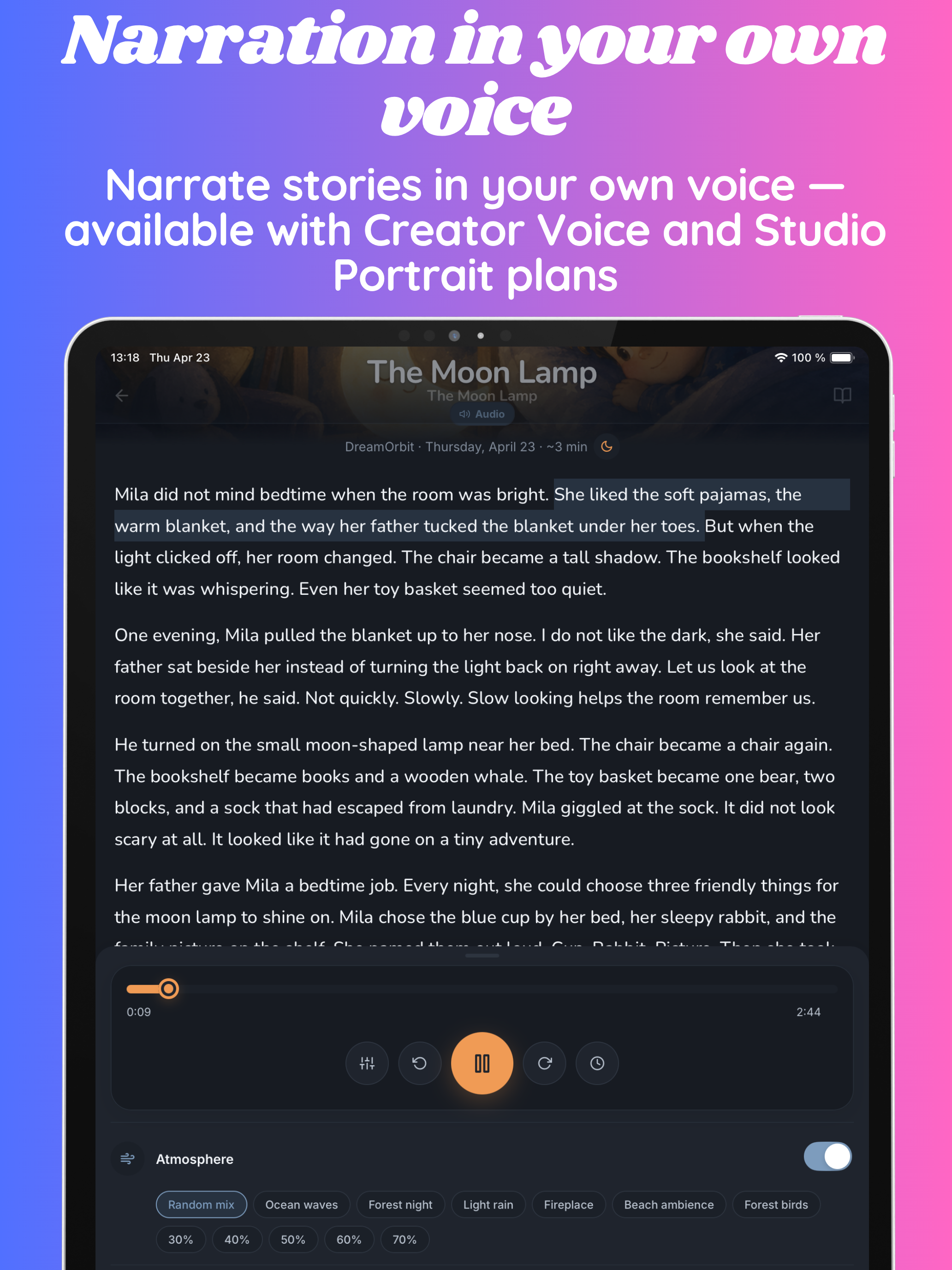 DreamOrbit: Bedtime Stories