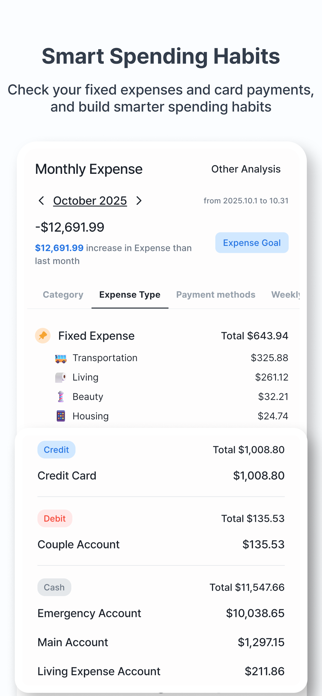 Feed MoneyBook Screenshot 4 of 9
