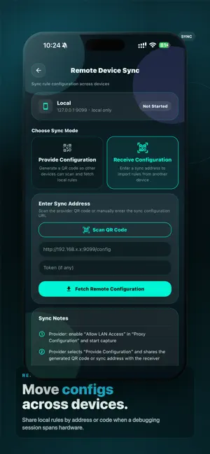 Tongs - http(s) stream catcher screenshot 3