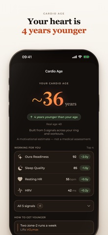 Corio: Cardio Age & Recovery screenshot