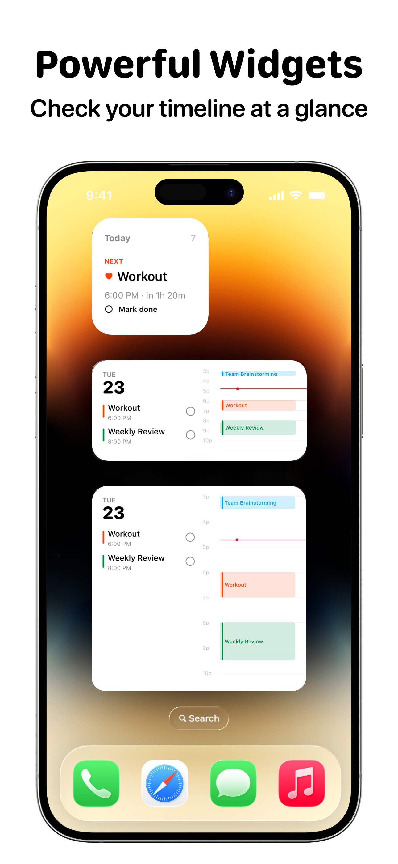 Dayli: Grid Planner & Widget screenshot 3