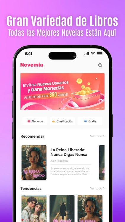 Novemia - Novels & Romance screenshot-3