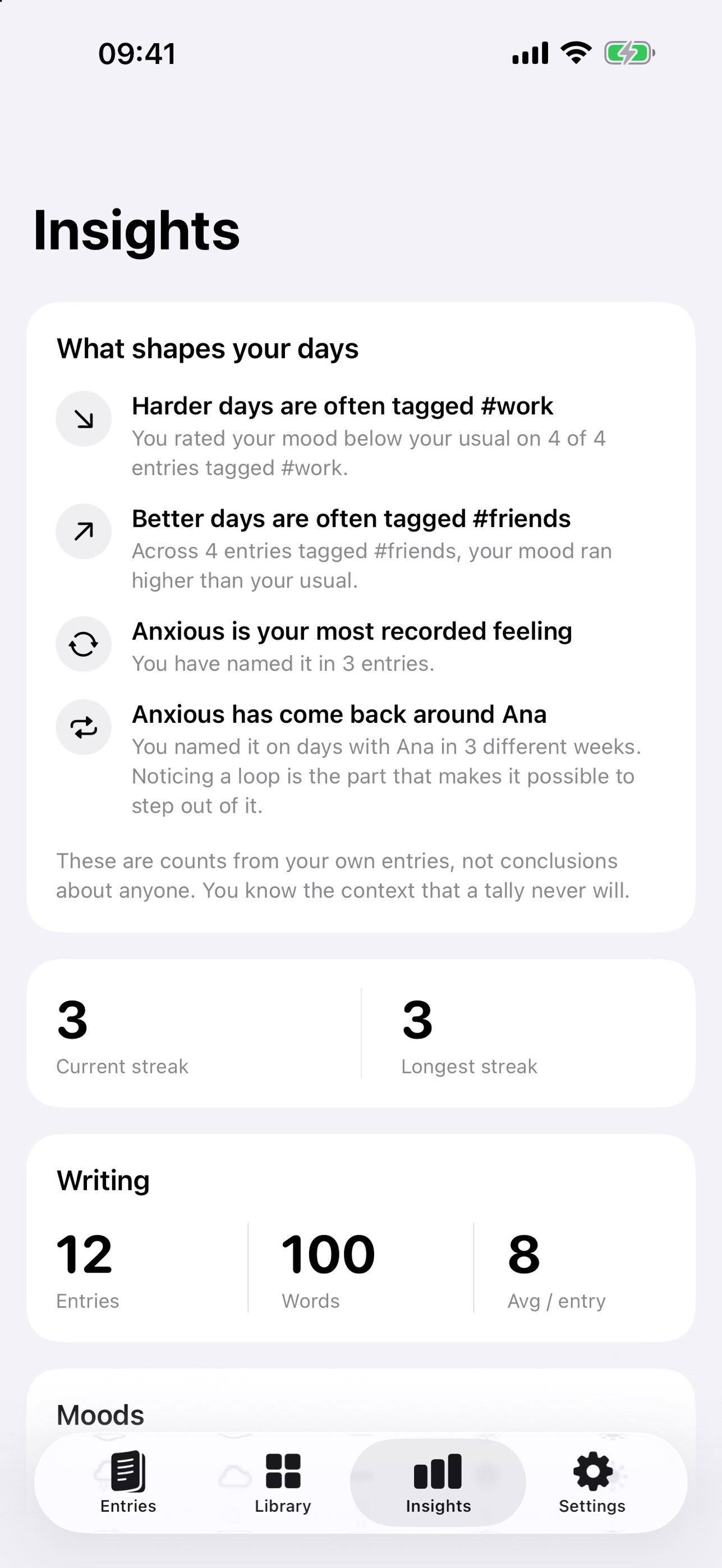 Screenshot 2 of Umbral: Private Journal