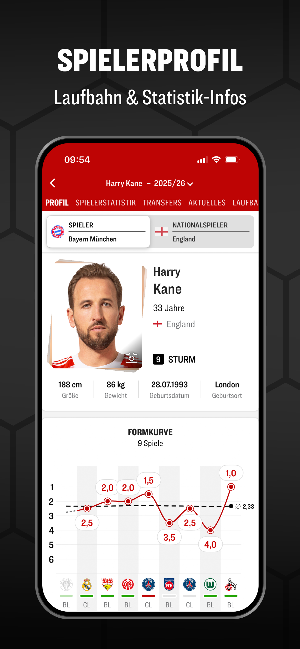 kicker Fußball News screenshot 3