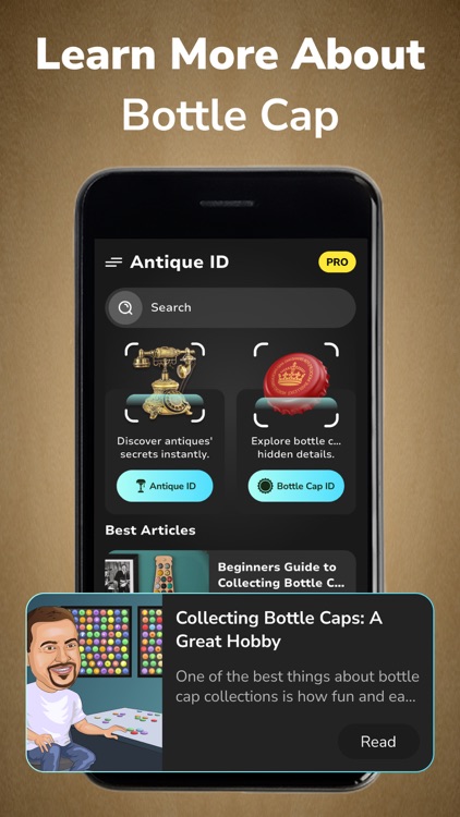 Antique Bottle Cap Identifier screenshot-3