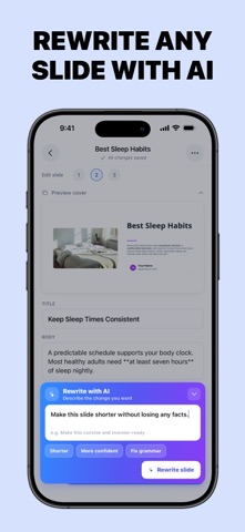 AI Presentation Maker: AISlide Screenshot 6 of 8