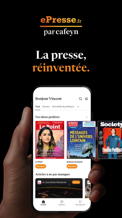 ePresse : presse et magazines Screenshot