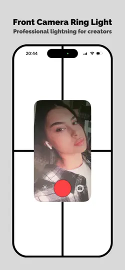 Скриншот Camera Ring Light - Glowy на iPhone 1