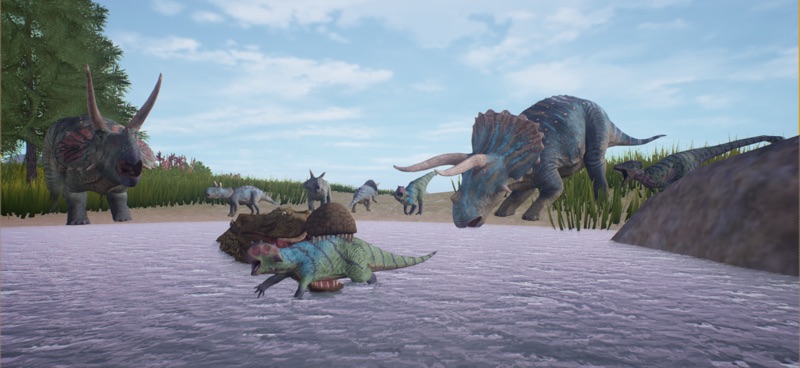 Dinosaurios en línea Jurásica screenshot 2