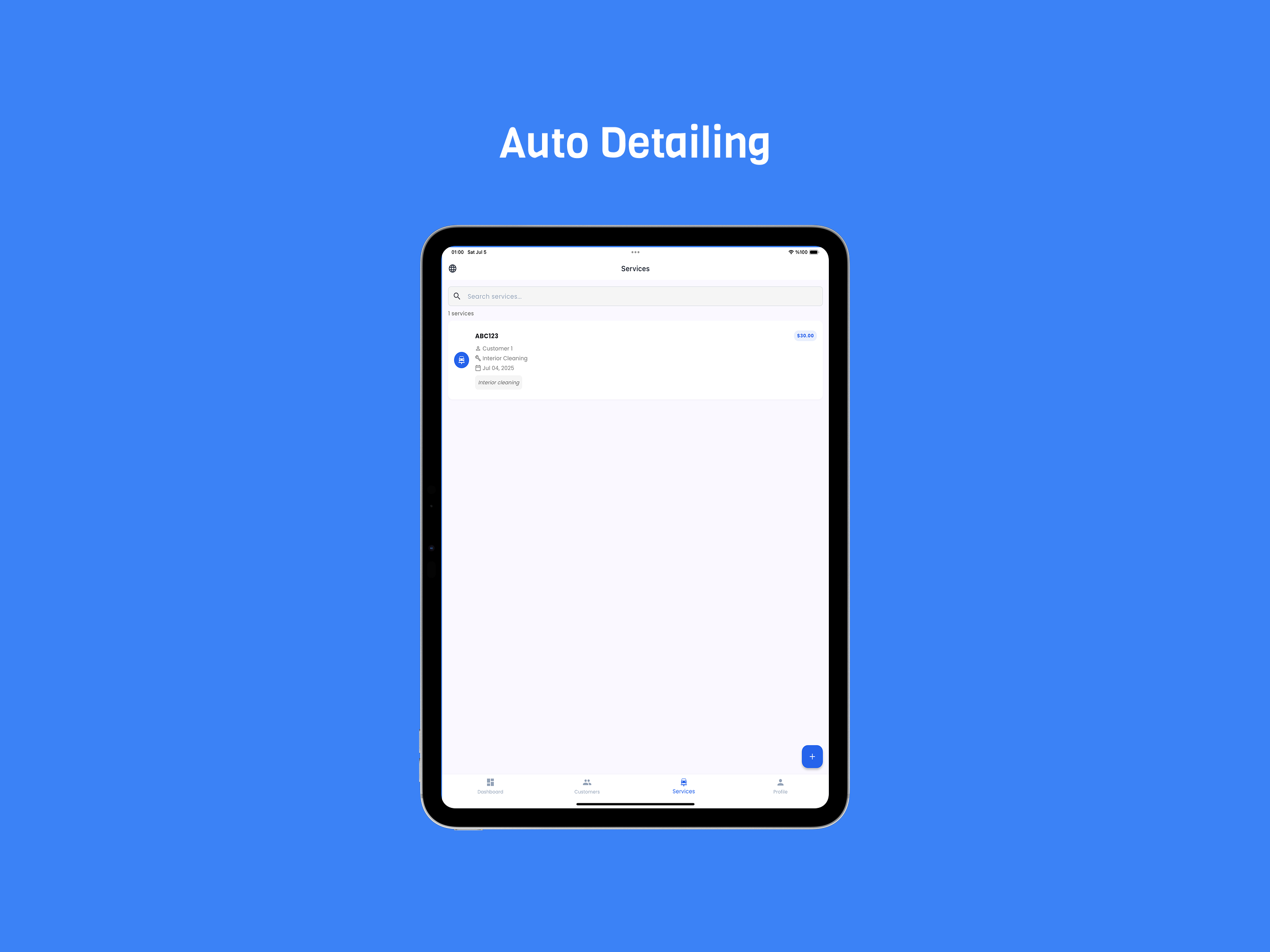 AutoDetailing: Care Manager