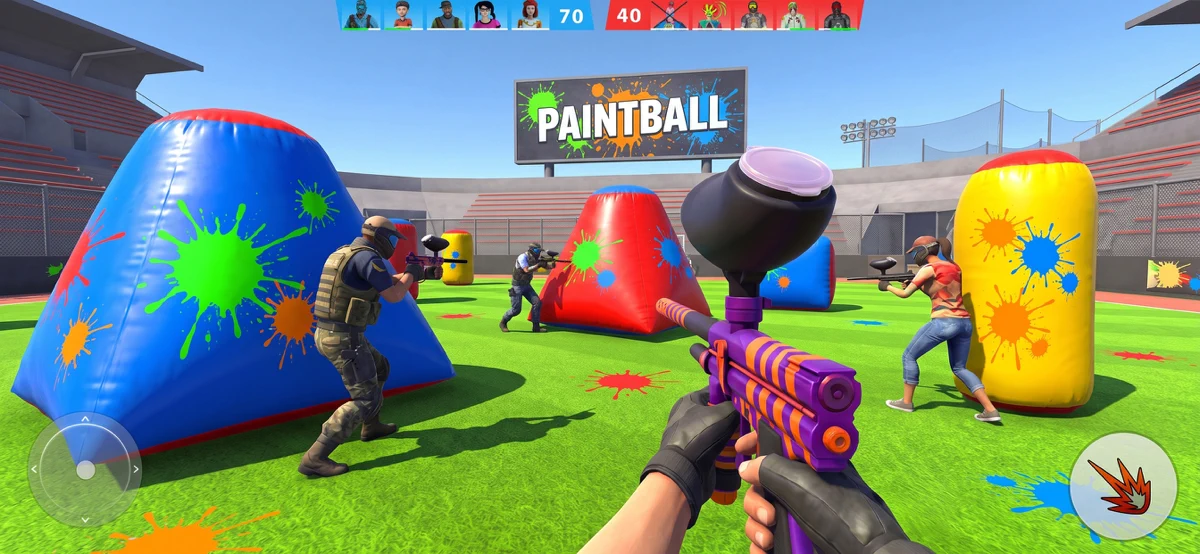 Paintball Shooting Team Strike screenshot 2