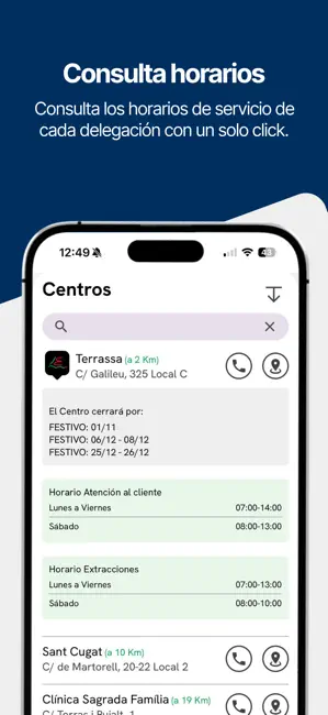 Laboratorio Echevarne iPhone screenshot 6