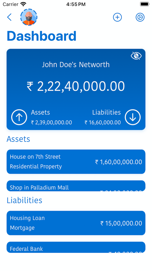 #4. Smart Networth Tracker (iOS) 由: Ankush Minda
