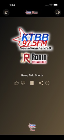 KTBB Radio screenshot