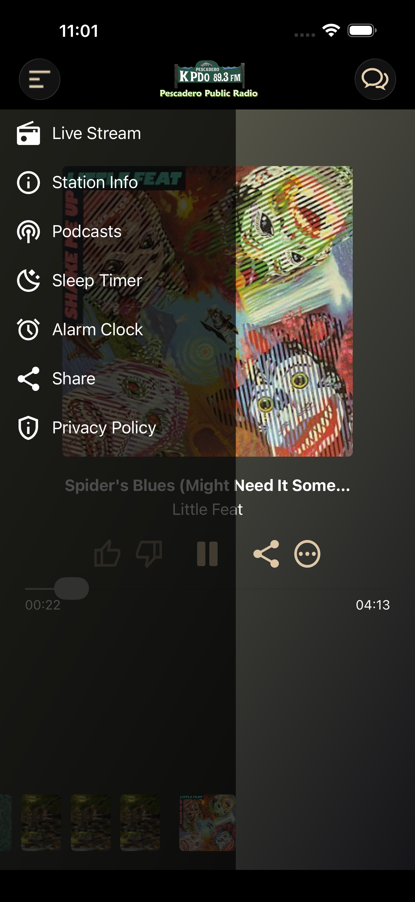 KPDO, Pescadero Public Radio screenshot 3