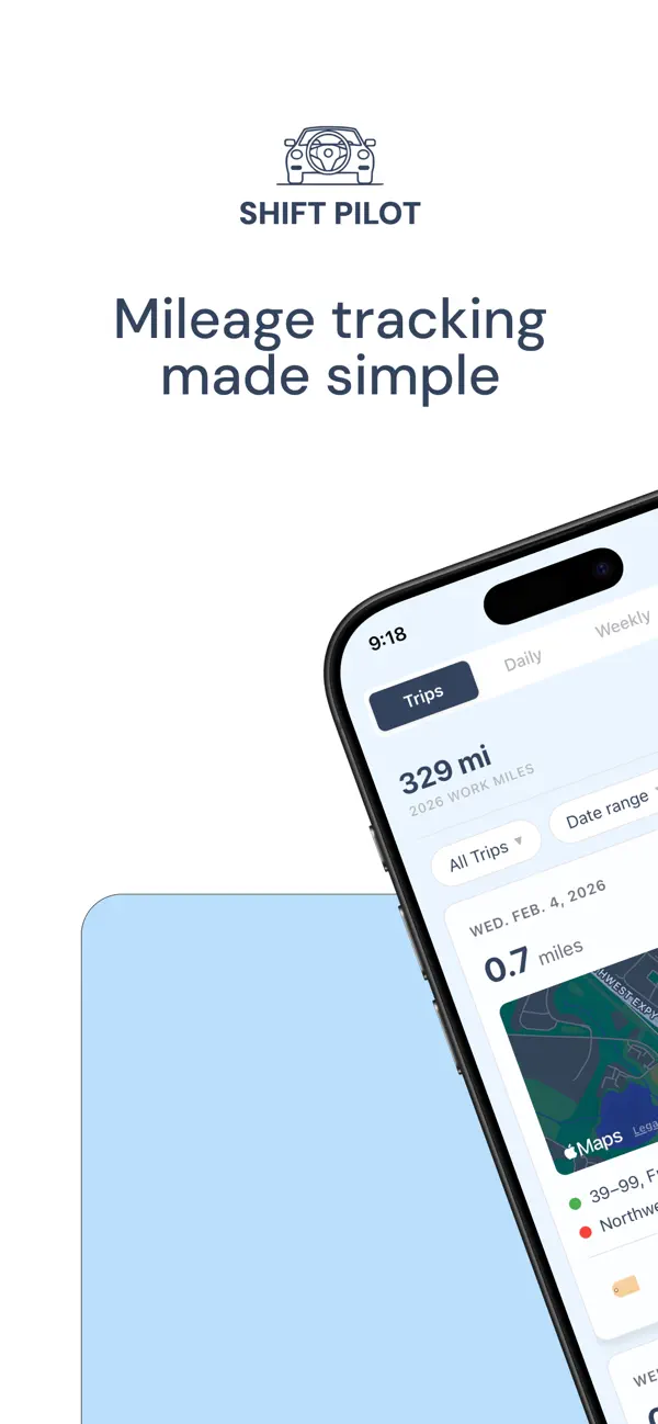 #1. Shift Pilot (iOS) Podle: Ekene Nkem-Mmekam