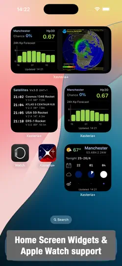 Captura de pantalla de Xasteria Plus - Astro Weather en iPhone 3