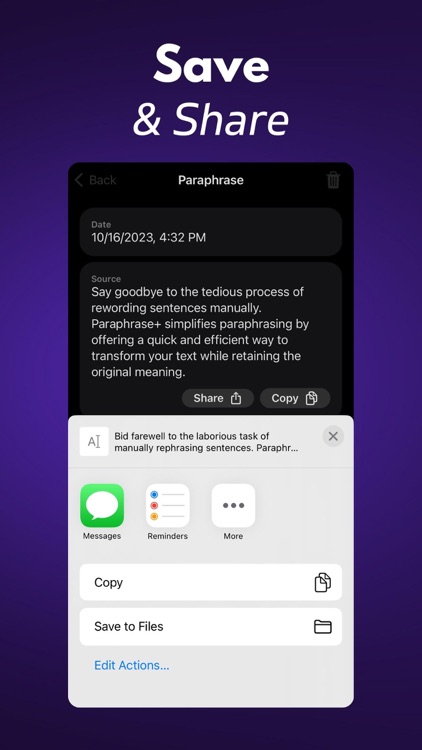 Paraphrase+ screenshot-3