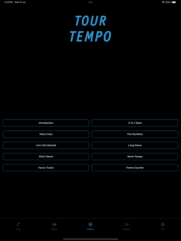 Tour Tempo Total Game Screenshots