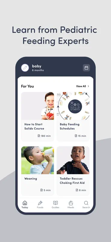 Solid Starts: Baby First Foods screenshot 5 of 8