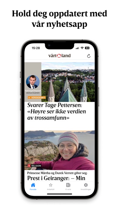 Vårt Land Screenshot