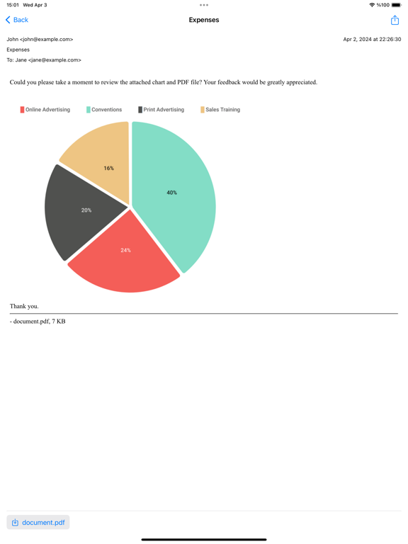 Screenshot #5 pour Eml Reader Pro
